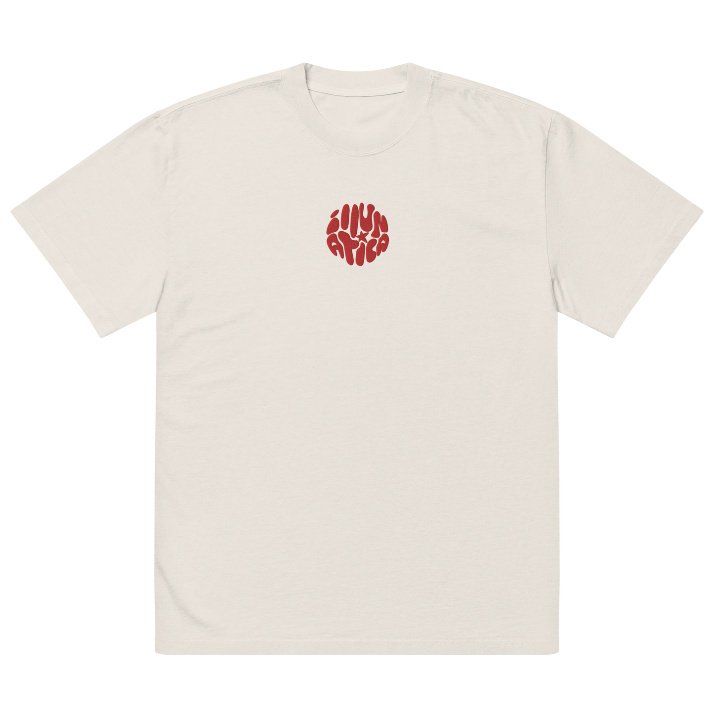 illunatica Oversized t-shirt - faded bone