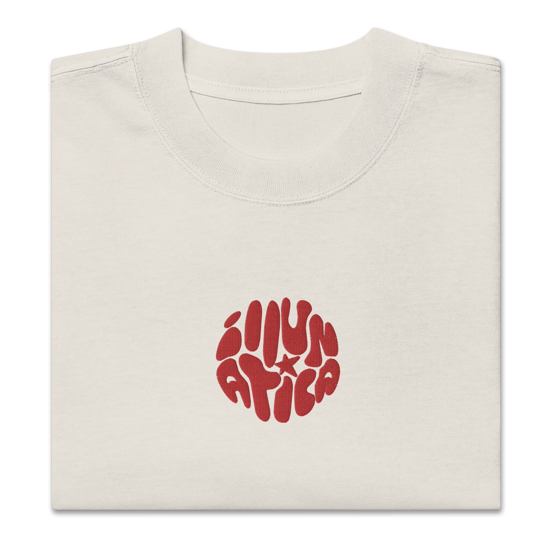 illunatica Oversized t-shirt - faded bone